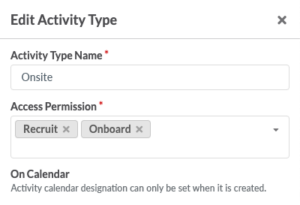 Activity Custom Types | Marketware.com