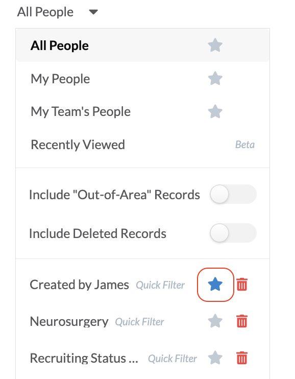 Marketware Adds Ability to Set Default List Filters