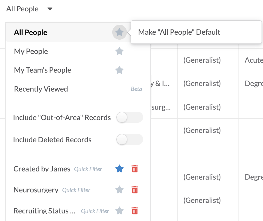 Marketware Adds Ability to Set Default List Filters